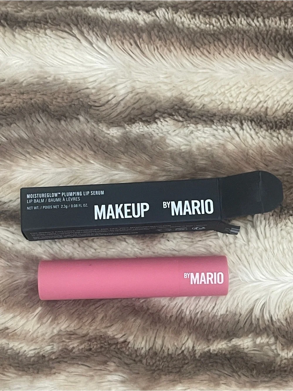 Makeup BY MARIO Moisture Glow Plumping Lip Serum in Pink Glow Clear Pale Pink